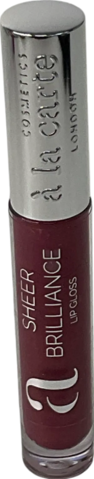 a la carte Sheer Brilliance Lip Gloss Pavilion Road 3g