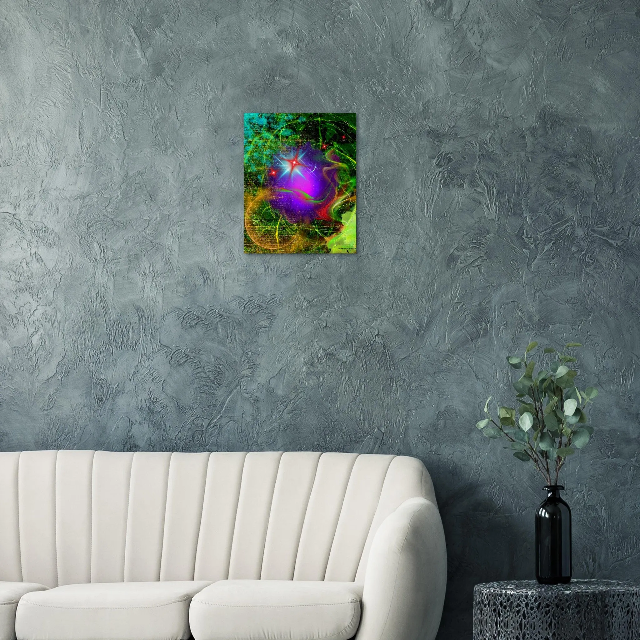 Abstract Nebula Museum-Quality Matte Paper Poster