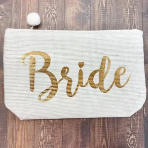 Bride Zip Pouch