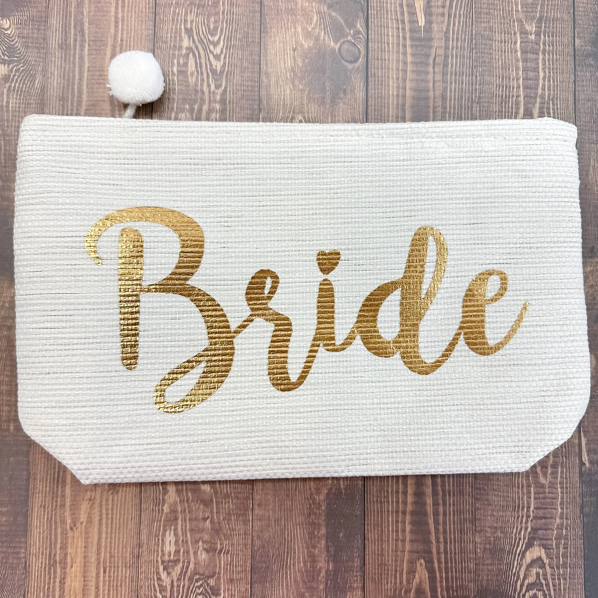 Bride Zip Pouch