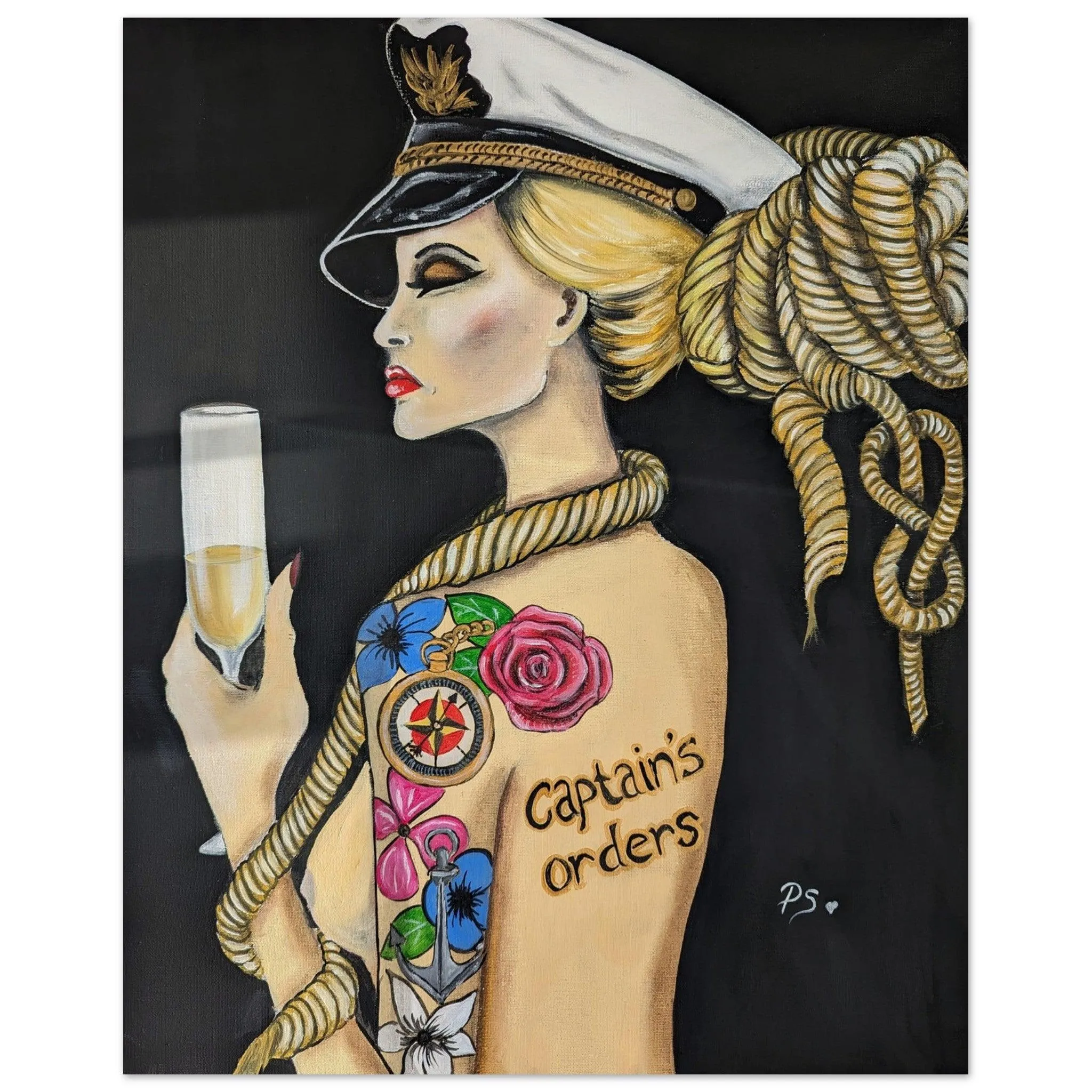 Captains Orders Print