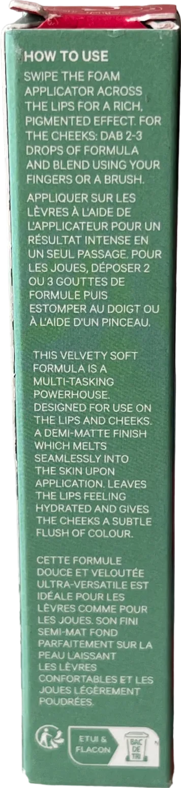 convie Velvet Gloss Lips And Cheeks Rose Flush 3ml