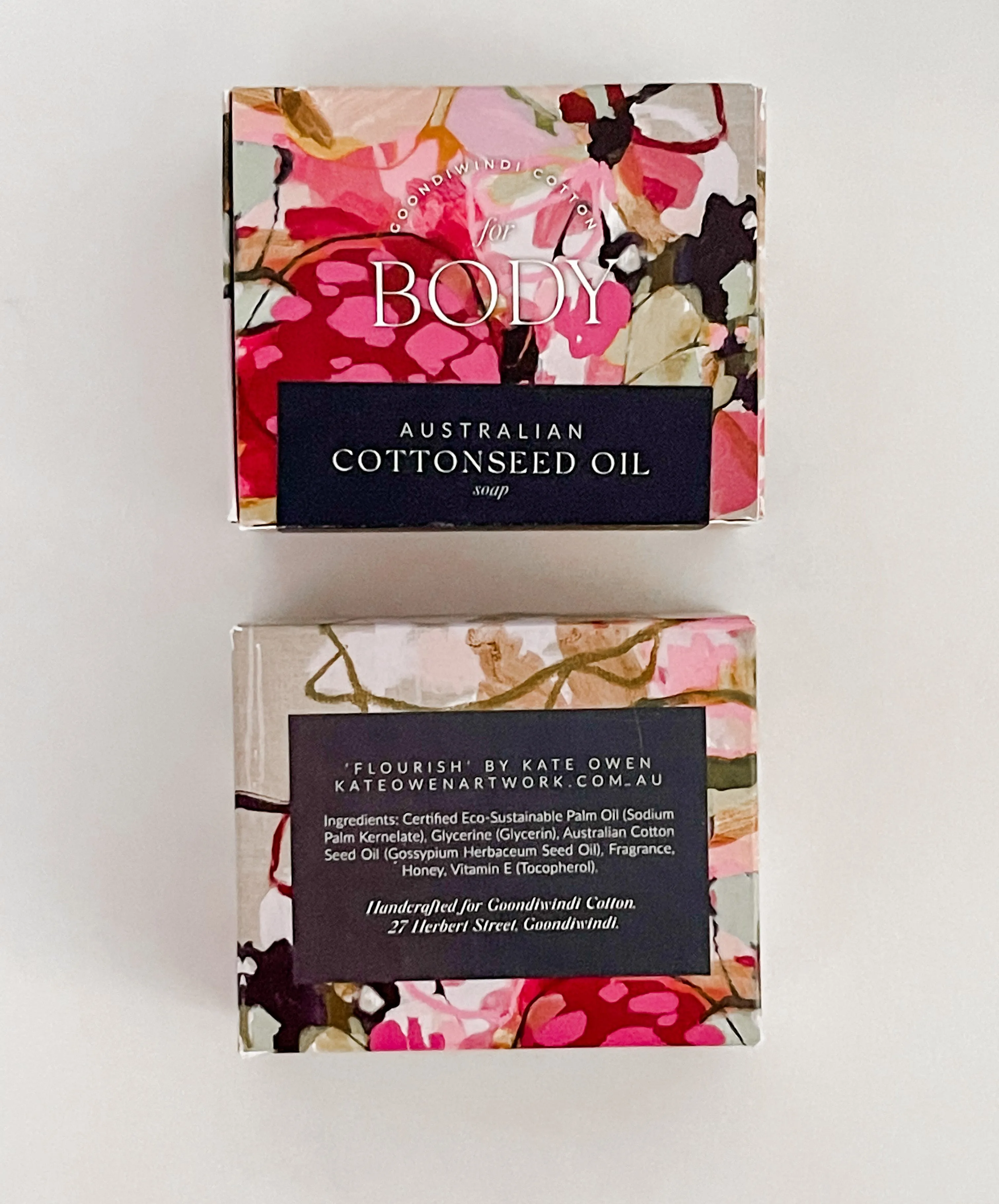 Cottonseed Oil Soap 'Kate Owen x Goondiwindi Cotton'