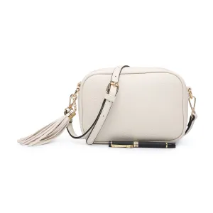 Crossbody Bag Gold Hardware - Cream