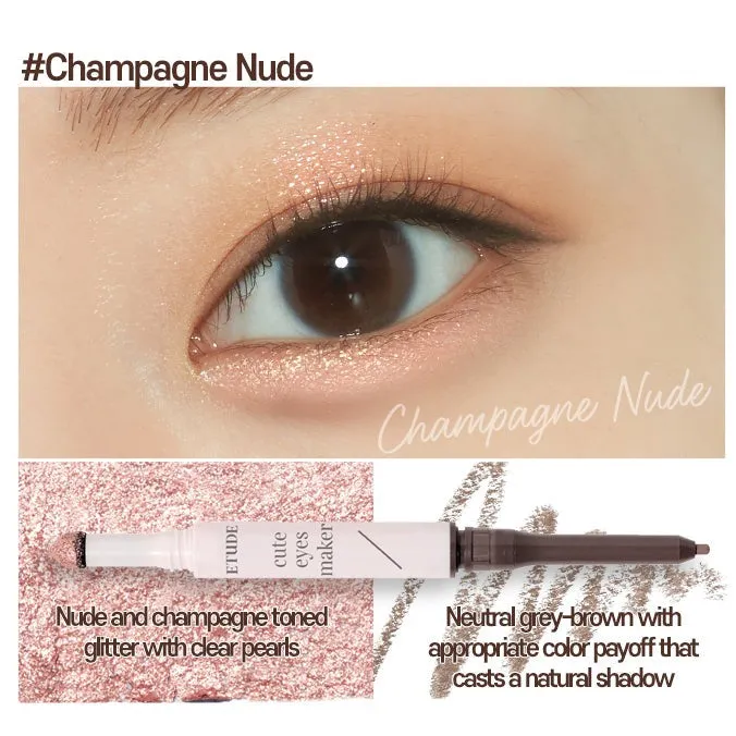 Cute Eyes Maker in Champagne Nude