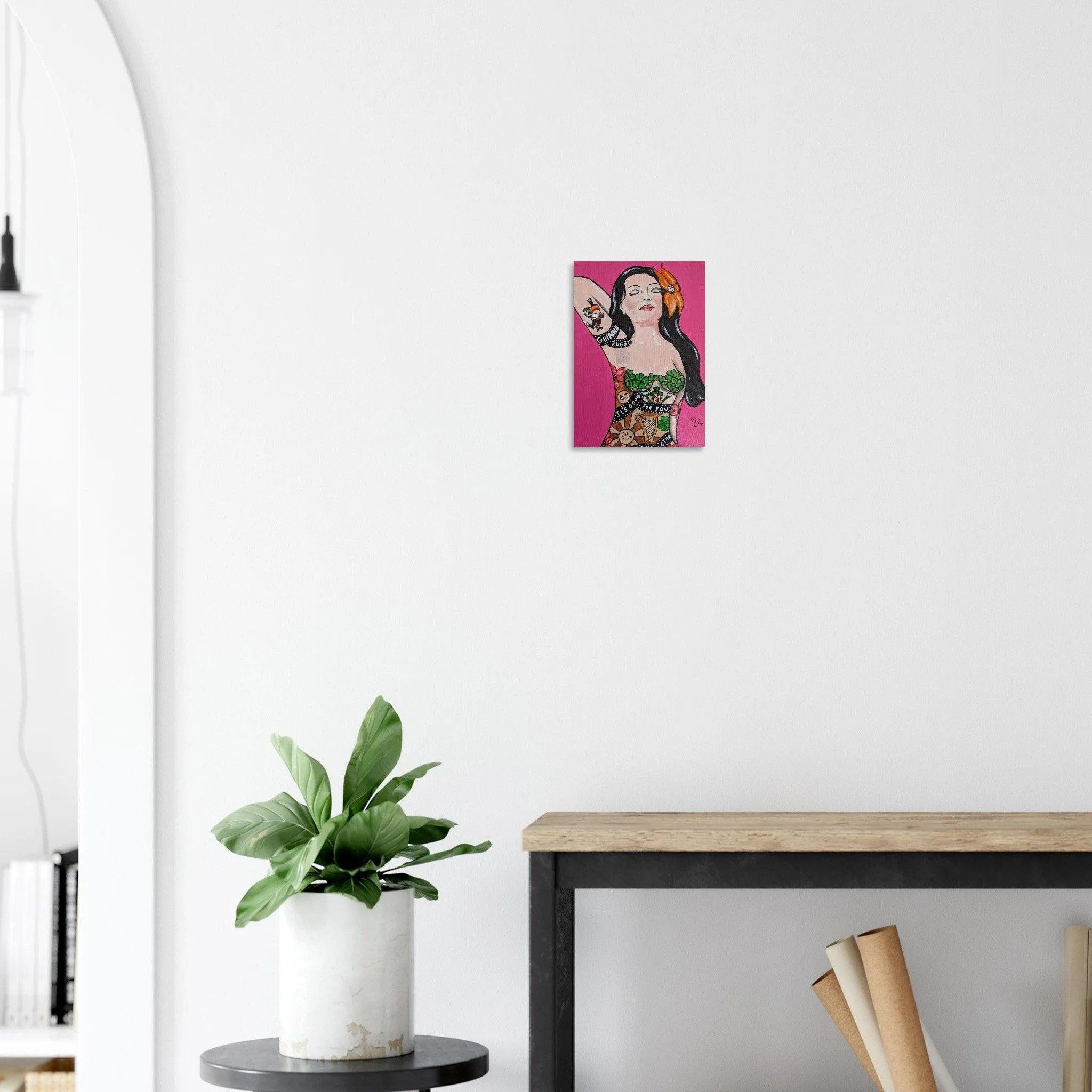 Irish Stout Girl - Prints
