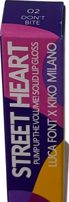 kiko Street Heart Pump Up The Volume! Solid Lip Gloss 02 2g