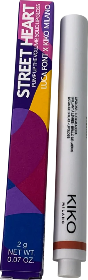 kiko Street Heart Pump Up The Volume! Solid Lip Gloss 02 2g