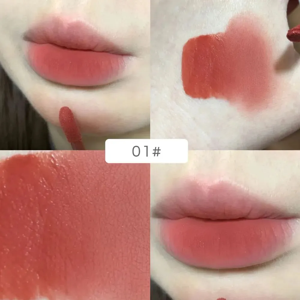 Matte Lip Glaze  Velvet Clay Long-Lasting Color