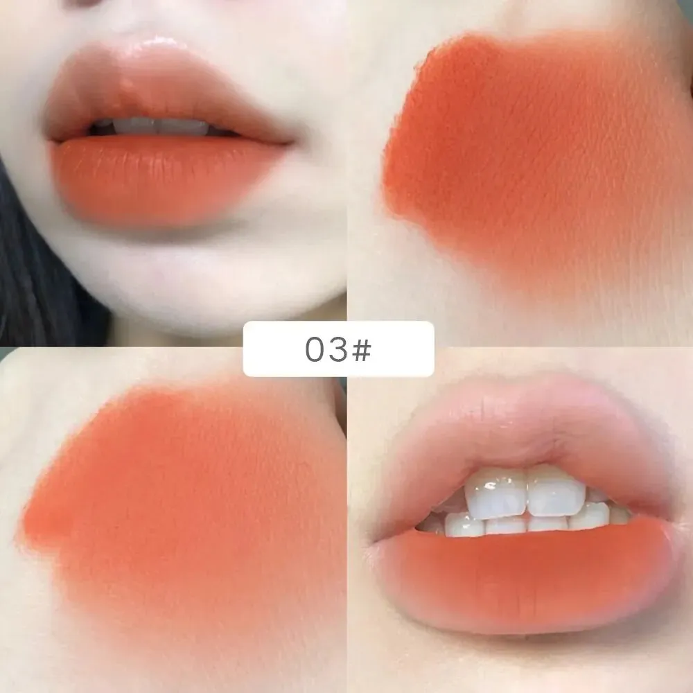 Matte Lip Glaze  Velvet Clay Long-Lasting Color