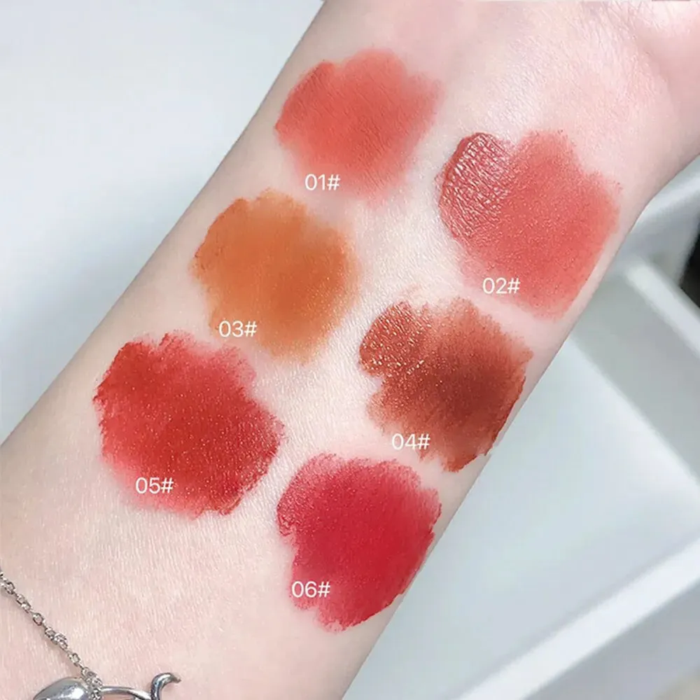 Matte Lip Glaze  Velvet Clay Long-Lasting Color