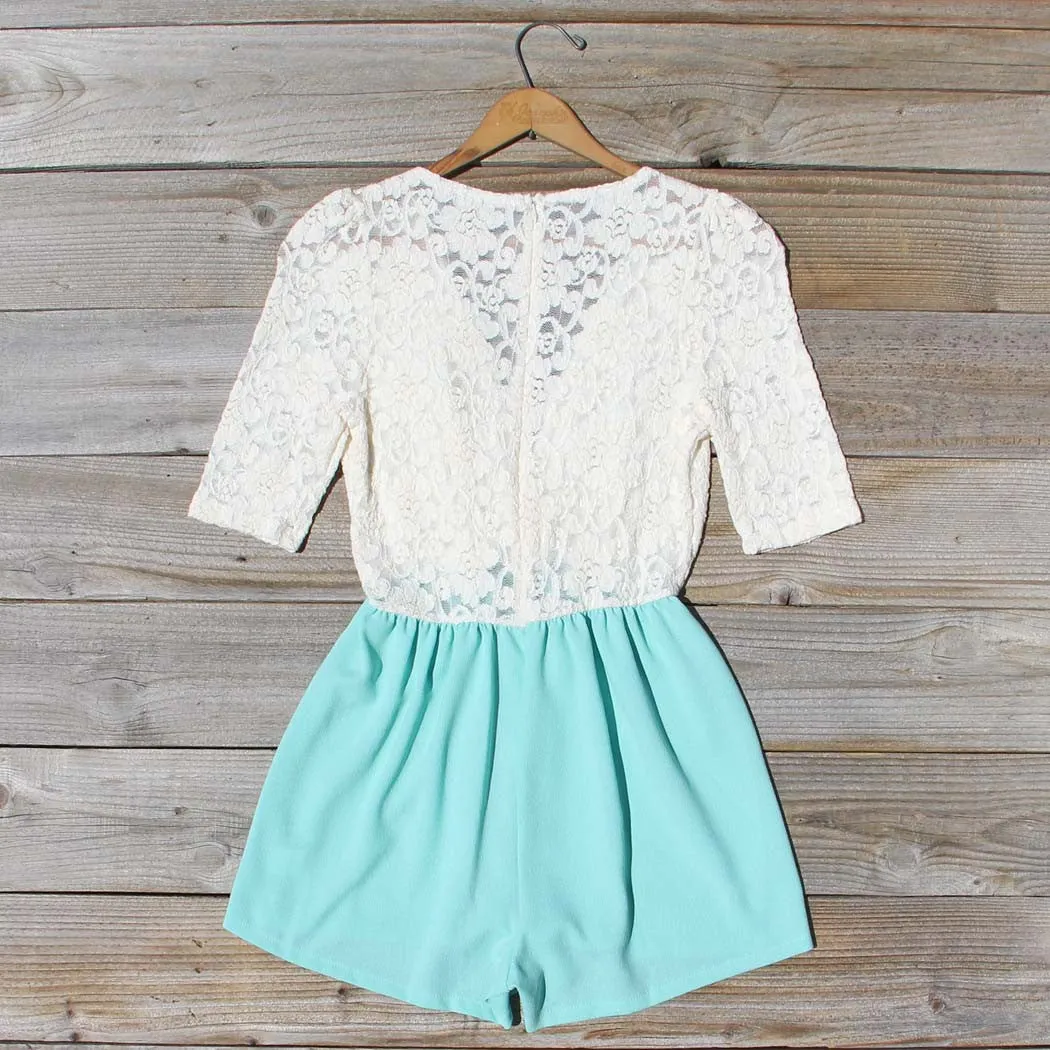 Night Tide Lace Romper