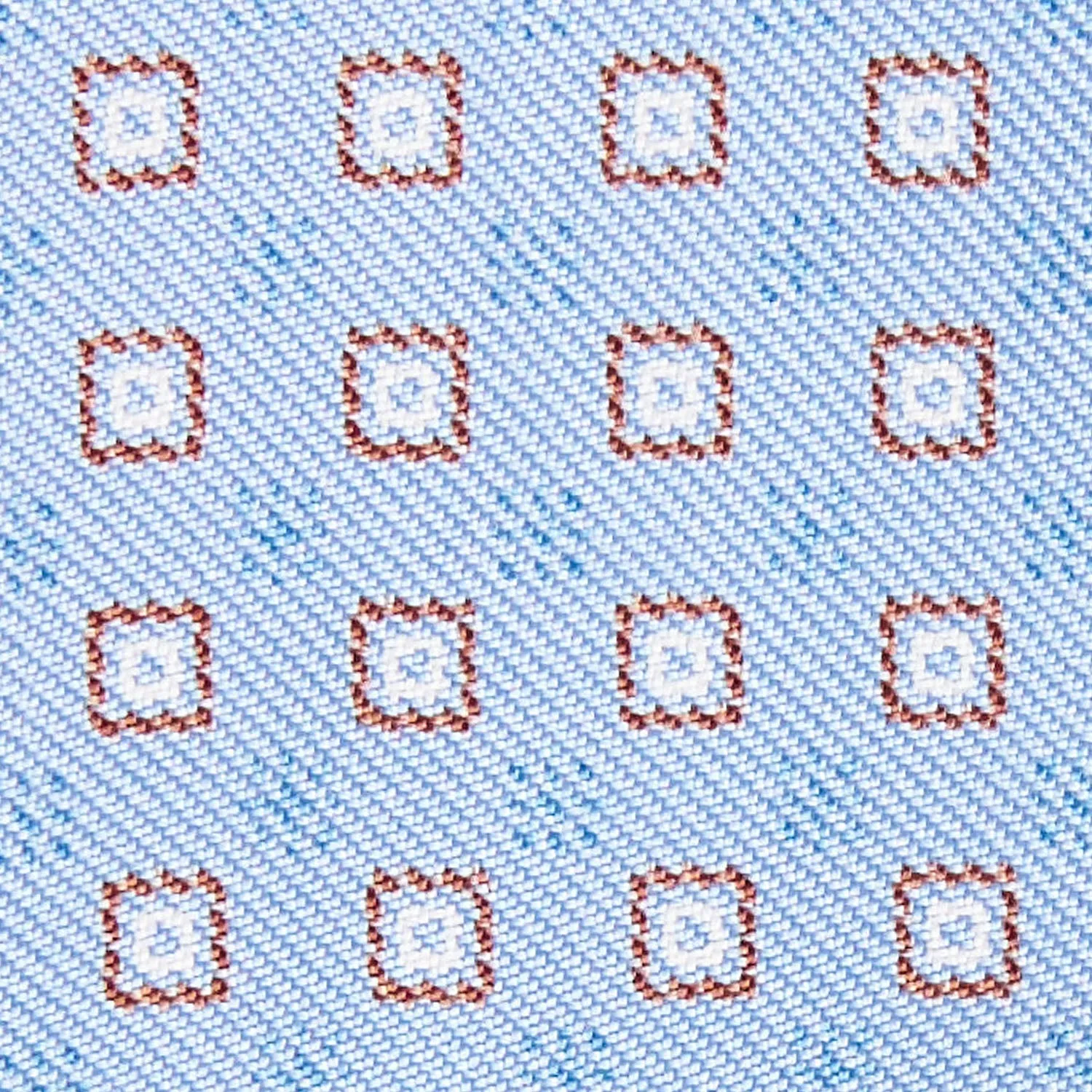 POWDER BLUE SILK BOWTIE TO SELF-TIE