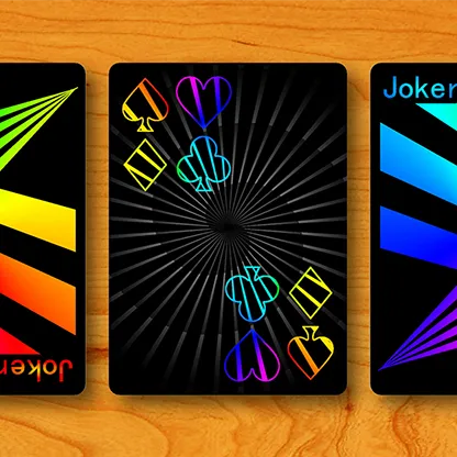 Prism: Night Playing Cards by Elephant Playing Cards