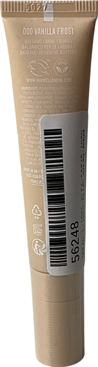 Rimmel Oh My Gloss! Butter Me Up 000 15ml