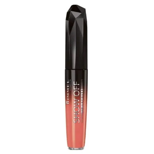 Rimmel Show Off Lip Lacquer, Luna, 0.18 Fluid Ounce