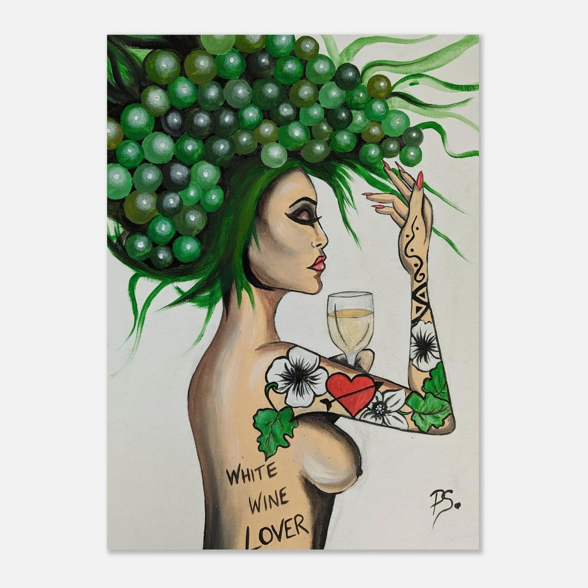 White Wine Lover - Prints